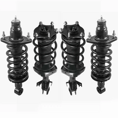 4x Front & Rear Complete Strut & Coil Spring Assembly For 2007-2011 Honda CR-V CRV 2.4L