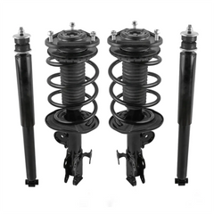 4x Front & Rear Shock Struts Absorbers Assembly For 2008-2015 Scion xB 2.4L FWD