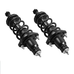 2x Rear Complete Shock Struts & Coil Spring Assembly For 2001-2005 Honda Civic 15381 15382