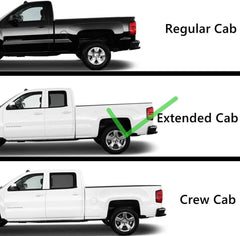 6" Running Boards For 2019-2023 Chevy Silverado GMC Sierra 1500 2500HD 3500HD Extended/Double Cab Side Step