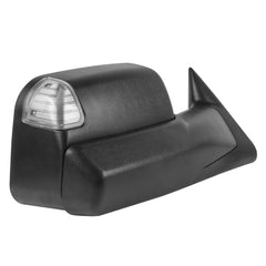 Black Power Heated Towing Mirrors with Led Signal Lights For 1998-2001 Dodge Ram 2PCS