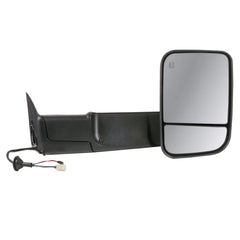 Black Power Heated Towing Mirrors with Led Signal Lights For 1998-2001 Dodge Ram 2PCS