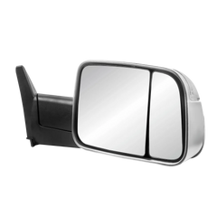 Chrome Power Glass Towing Mirrors with LED Turn Signal For 1994-1997 Dodge Ram 1500 2500 3500 2PCS