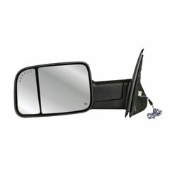 Black Power Heated Towing Mirrors w/ Turn Signal For 2002-2008 Ram 1500, 2003-2009 Dodge Ram 2500 3500