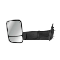 Chrome Power Heated Towing Mirrors For 2009-2018 Ram 1500, 2010-2018 Ram 2500 3500, 2019-2023 Ram 1500 Classic w/ Temperature Sensor