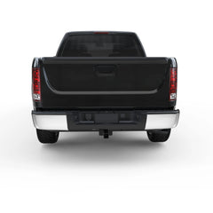 Chrome Steel Rear Bumper For 2007-2013 Chevy Silverado / GMC Sierra 1500 w/o Sensors