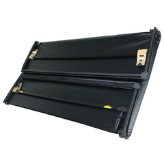 6.5FT Quad-Fold Soft Tonneau Cover For 2004-2008 Ford F150 Styleside Truck Bed