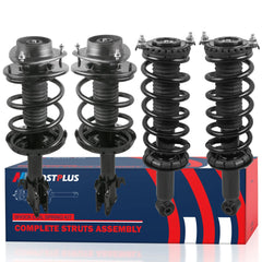 4x Front & Rear Shock Absorbers Complete Strut & Coil Spring Assembly For 2005-2009 Subaru Legacy AWD