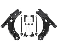 Front Left+Right Lower Control Arm and Ball Joints For 1998-2010 VW Golf/Beetle/Jetta