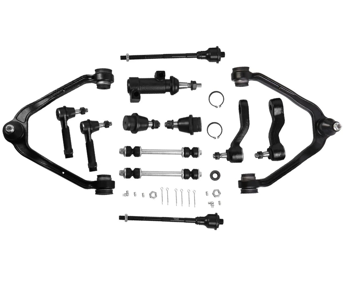 Set of Front Upper Control Arms For 2002-2006 Escalade/ESV/EXT & 99-06 Chevy Silverado 1500/Suburban/Avalanche/Tahoe & 99-06 GMC Sierra 1500/Yukon