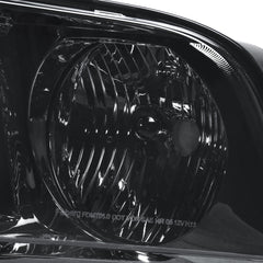 Smoke Lens Headlights Front Lamps For 2005-2009 Ford Mustang 2pcs