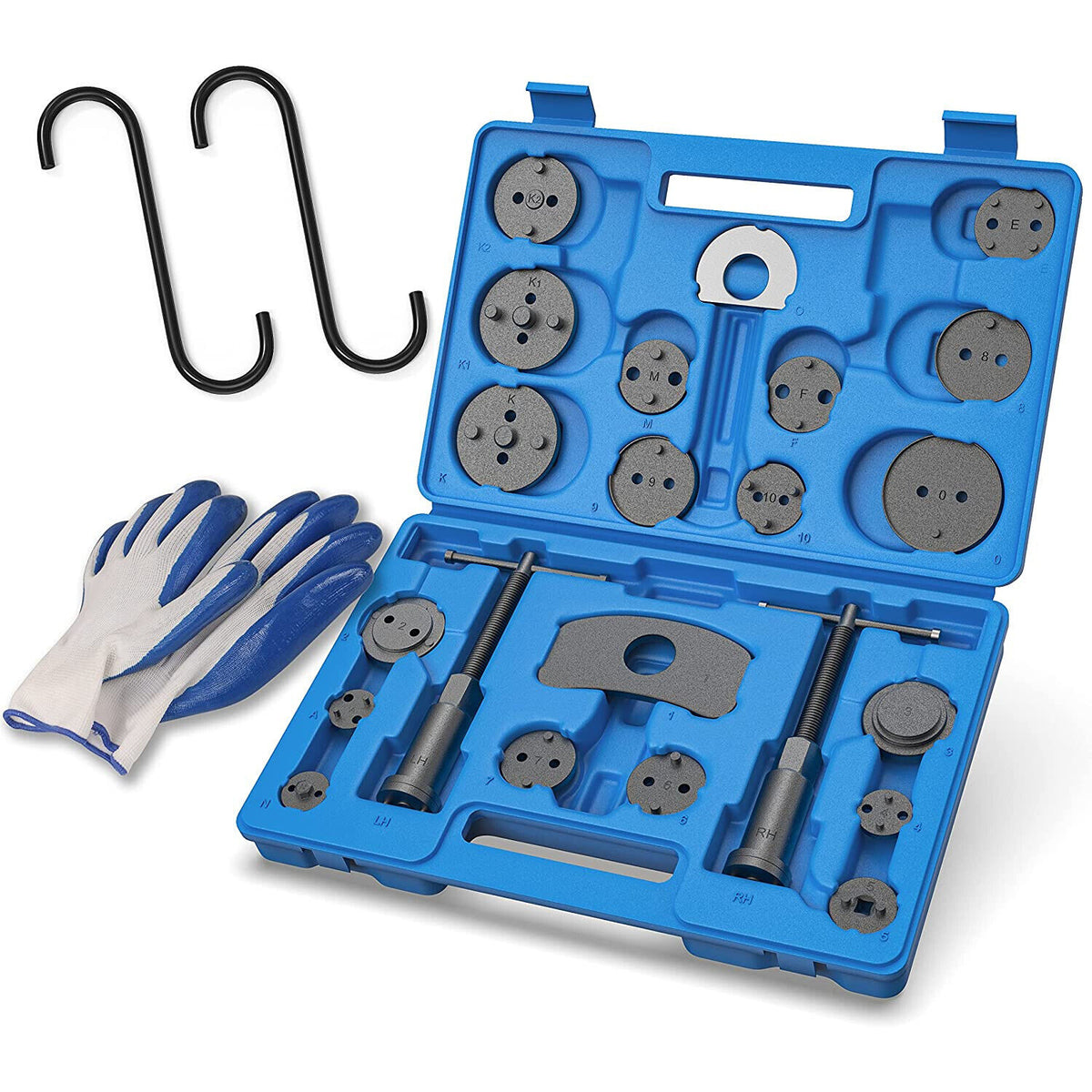 27pcs Universal Disc Brake Caliper Brake Piston Wind Back Rewind Hand Tools