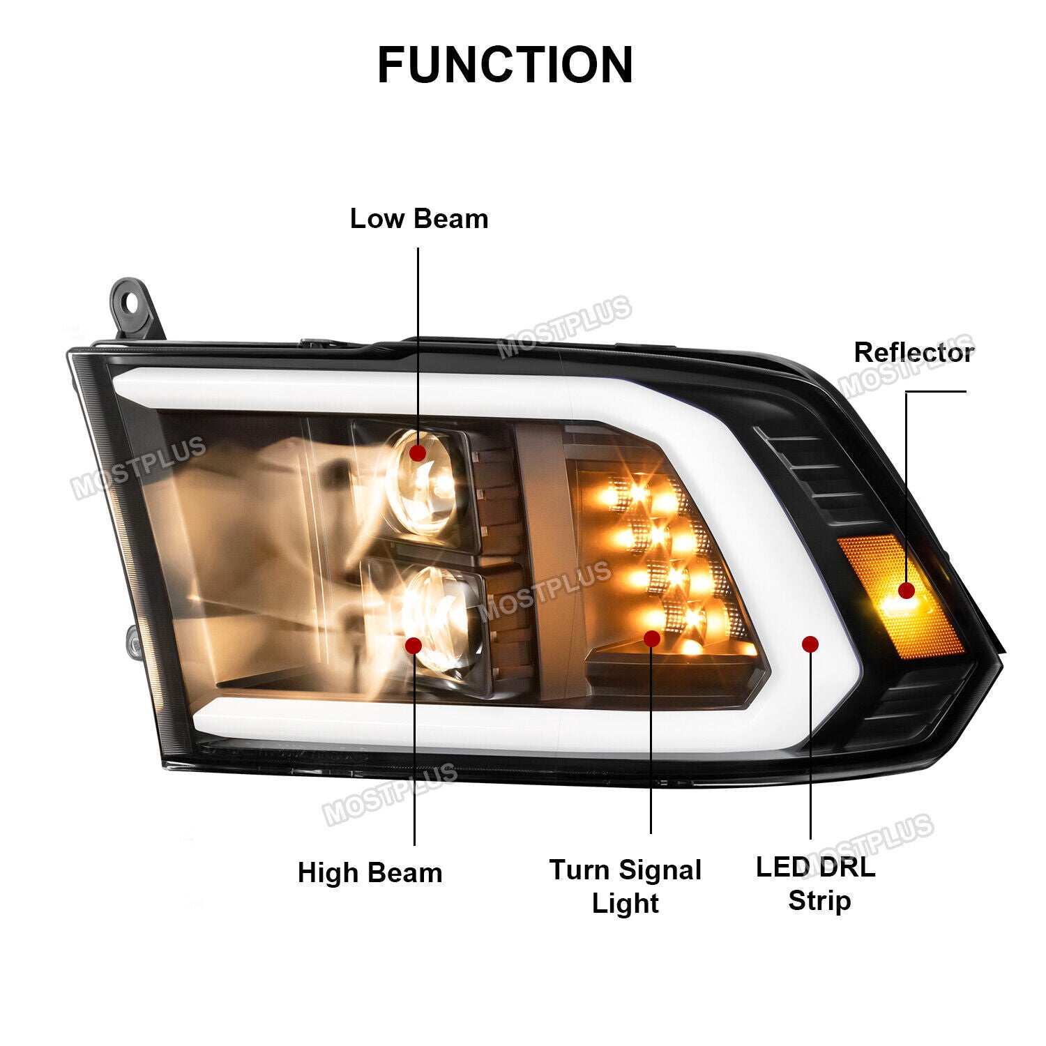 Car Lighting & Bulbs for Dodge RAM for sale | UK Car Lighting & Bulbs for Dodge RAM for sale | UK