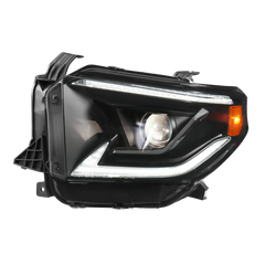 Smoke Full LED Headlights For 2014-2021 Toyota Tundra Front Lamps & DRL Turn Signal