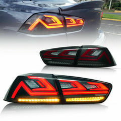 Tail Lights For 2008-2017 Mitsubishi Lancer EX EVO X Sedan Rear Lamps