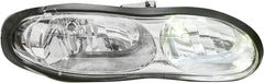 Chrome Housing Headlights Assembly w/ Clear Lens For 1998-2002 Chevrolet Camaro 2pcs