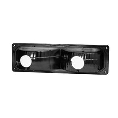 Black Housing Headlights w/ Bumper Corner Lights For 1988-1993 Chevy C/K 1500 2500 3500 2pcs