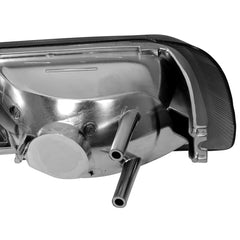 Chrome Housing Smoke Lens Headlights For 1999-2002 Chevy Silverado 2000-2006 Suburban 2pcs