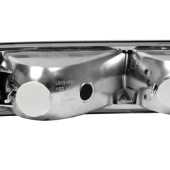 Chrome Housing Smoke Lens Headlights For 1999-2002 Chevy Silverado 2000-2006 Suburban 2pcs