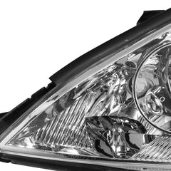 Chrome Housing Headlights Front Lamps Amber Corner For 2006-2010 Toyota Sienna 2pcs