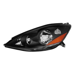 Black Housing Amber Reflector Headlights For 2006-2010 Toyota Sienna LE XLE 2pcs