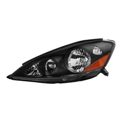 Black Housing Amber Reflector Headlights For 2006-2010 Toyota Sienna LE XLE 2pcs