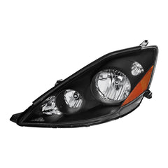 Black Housing Amber Reflector Headlights For 2006-2010 Toyota Sienna LE XLE 2pcs