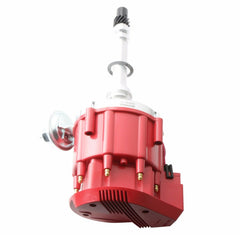 MOSTPLUS Racing HEI Distributor Red Cap Super Coil for Chevy SBC 305/350/400 Small Block