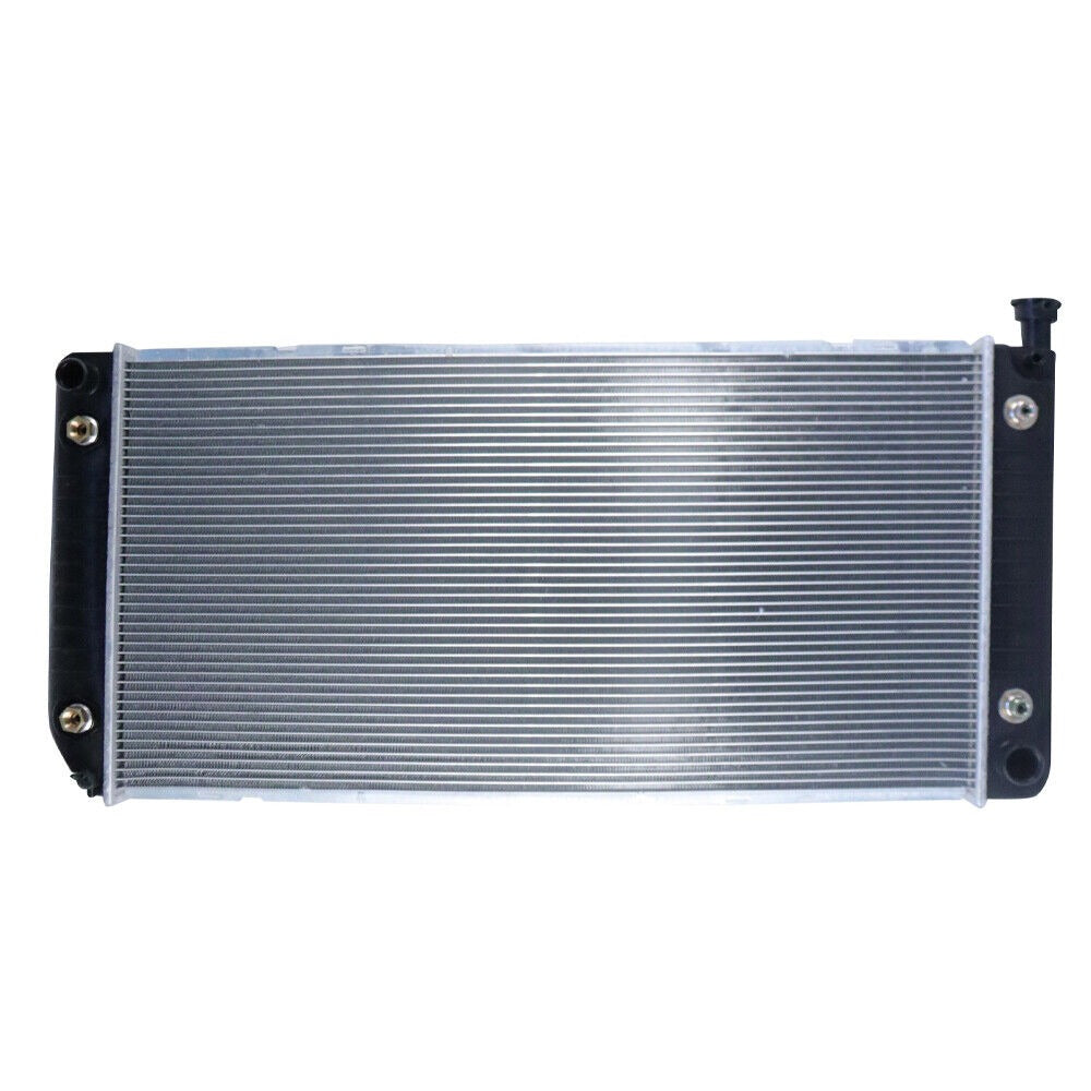 34" Aluminum Radiator For Chevy GMC C K1500 2500 3500 Pickup Sonora Yukon 5.0L 5.7L