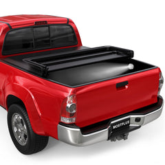 6FT Tri-Fold Soft Tonneau Cover For 2005-2015 Toyota Tacoma Fleetside Truck Bed