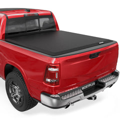 5.7FT Roll-Up Soft Tonneau Cover For 2009-2023 Ram 1500 (2019-2023 Ram 1500 Classic Only) Truck Bed