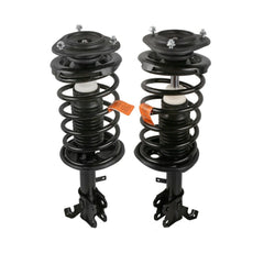 2x Front Complete Shock Struts w/ Coil Springs For 1993-2002 Toyota Corolla