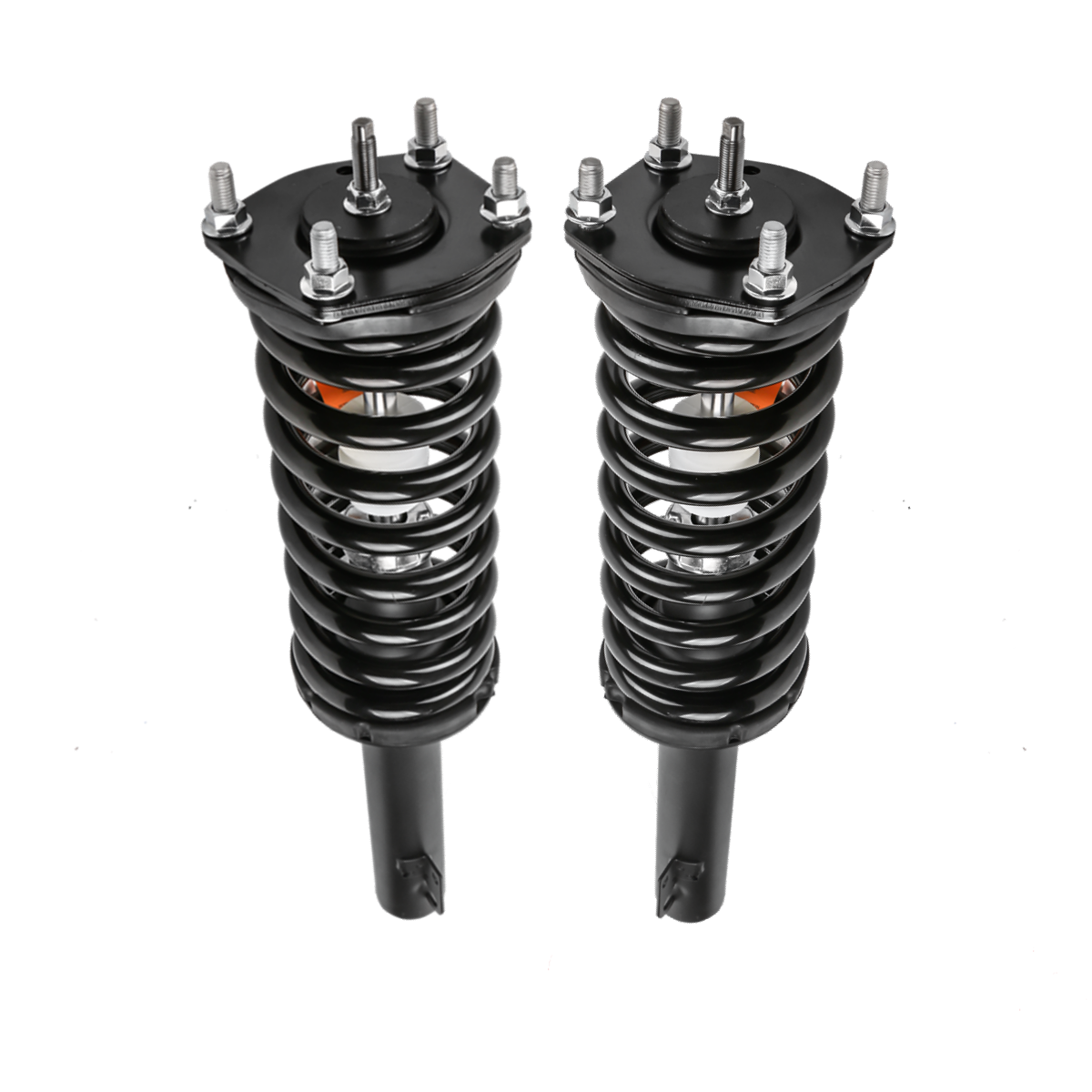 2x Front Complete Shock Struts & Coil Spring Assembly For 2005-2010 Jeep Grand Cherokee 2006-2010 Jeep Commander 171377 181377