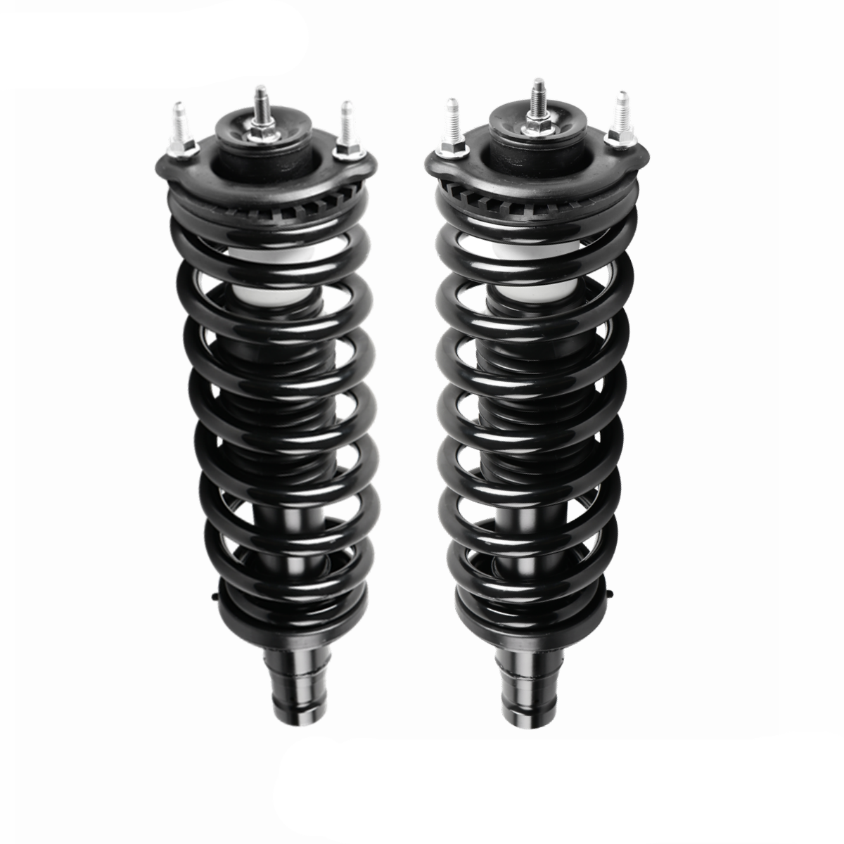 2x Front Complete Struts & Coil Spring Assembly For 2002-2009 Chevy Trailblazer GMC Envoy Buick Rainier