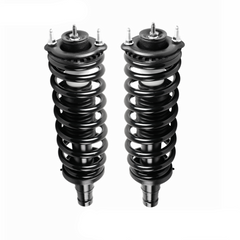 2x Front Complete Struts & Coil Spring Assembly For 2002-2009 Chevy Trailblazer GMC Envoy Buick Rainier