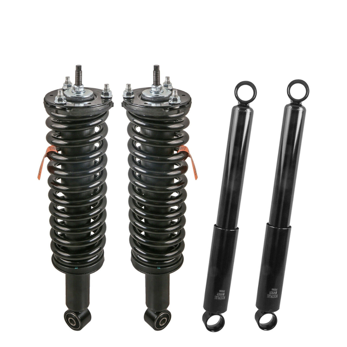 4x Front & Rear Complete Strut & Coil Spring Assembly For 1998-2004 Toyota Tacoma Pre Runner RWD