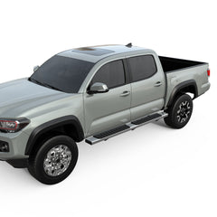 6" Running Boards For 2005-2023 Toyota Tacoma Double Cab 6 inch Stainless Steel Nerf Bars Side Step