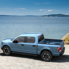 6" Aluminum Running Boards For 2015-2023 F150 Super Crew Cab & 2017-2022 F250/F350 Super Duty Crew Cab 6 inch Nerf Bar Side Step LH+RH