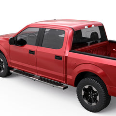 6" Running Boards For 2015-2023 Ford F150 Super Crew Cab & 2017-2022 F250 F350 Super Duty Crew Cab Side Step Nerf Bars