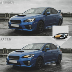 LED Projector Headlights Assembly Front Lamps For 2015-2021 Subaru WRX