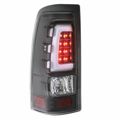 Clear LED Tail Lights Assembly For 1999-2006 Chevy Silverado GMC Sierra 1500 2500HD Rear Lamp (Fleetside Bed Models Only)