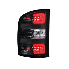 Smoked Tail Lights Assembly For 2007-2013 Chevy Silverado 1500 2500HD 3500HD 2pcs