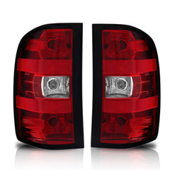 Tail Lights Rear Lamps w/Bulbs For 2007-2013 Chevy Silverado GMC Sierra New LH+RH