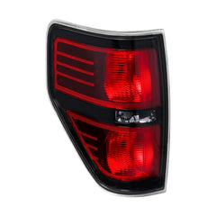 Black Housing Tail Lights Assembly For 2009-2014 Ford F-150 F150 Pickup LH+RH