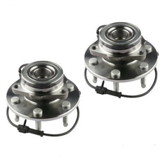 2x Front Wheel Hub Bearing Fit For Chevy GMC w/ ABS 6 Lug Only For 4WD 515036