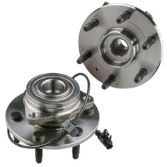 2x Front Wheel Hub Bearing Fit For GMC Yukon Chevy Tahoe Cadillac Escalade 515096