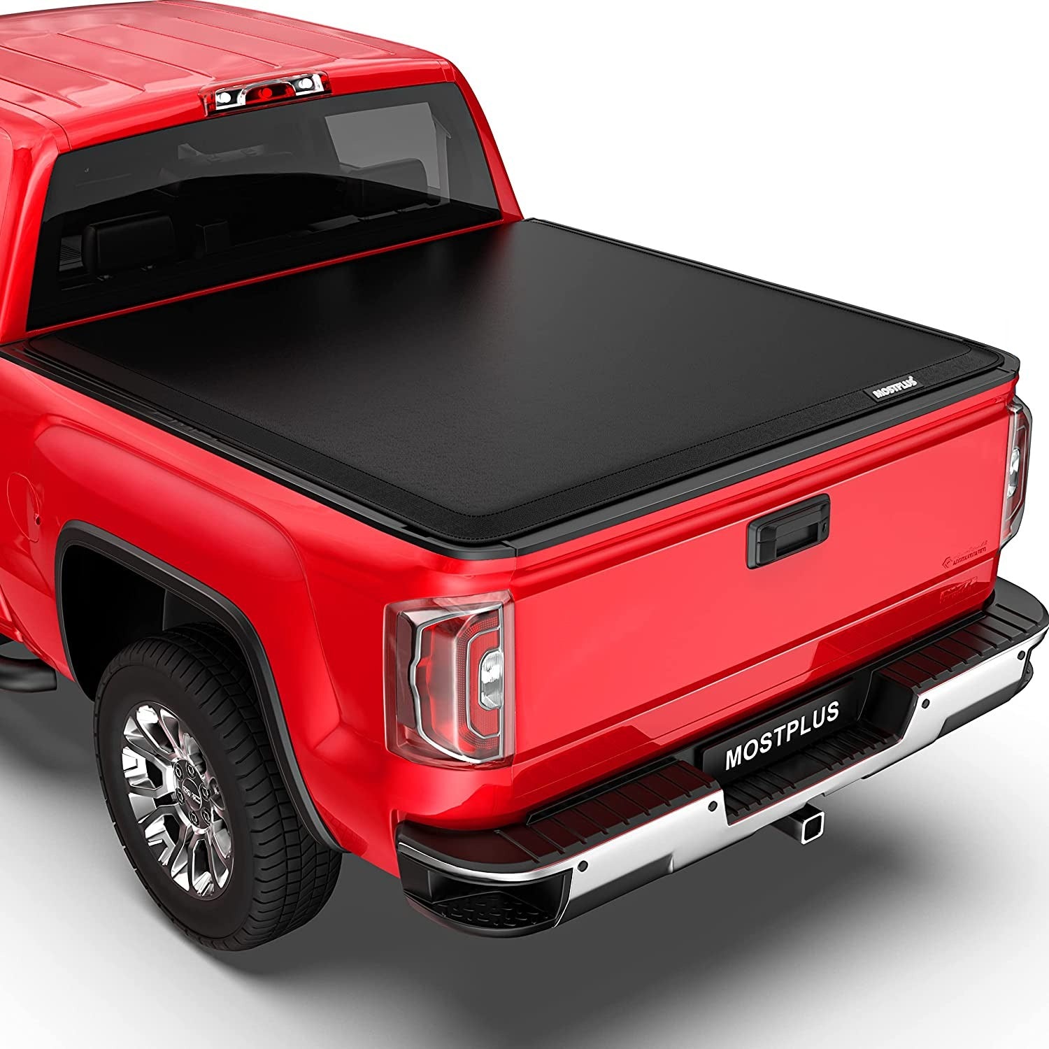 6.8FT Roll-Up Tonneau Cover For 2020-2024 Silverado Sierra 2500 HD/3500 HD Truck Bed