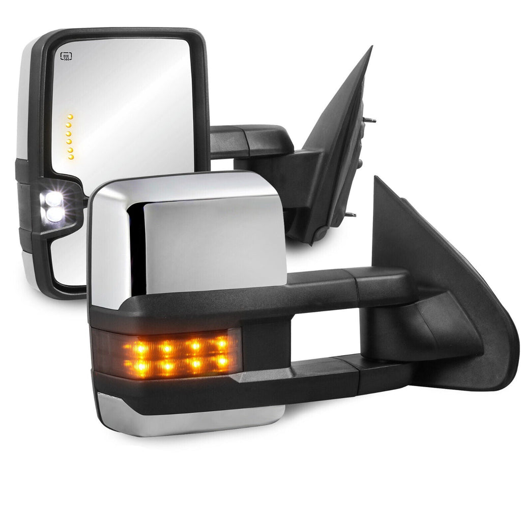 Right Side Black Powered Heated Mirror For Chevy Colorado GMC Canyon 2018-2022 – Direct Replacement