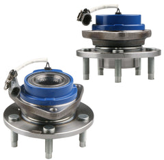 Front Wheel Hub and Bearing Assembly for Chevy Pontiac With ABS 5 Lug 513121X2 (Set of 2)