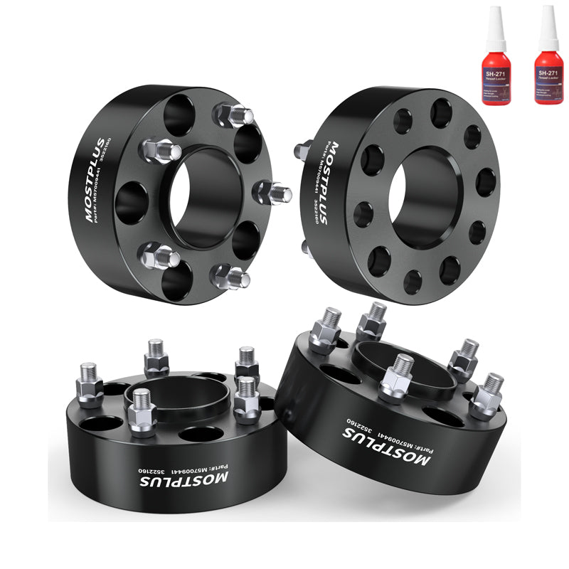 2" 5x5 Hubcentric Wheel Spacers For Jeep JK JKU Wrangler Grand Cherokee (Set of 4)